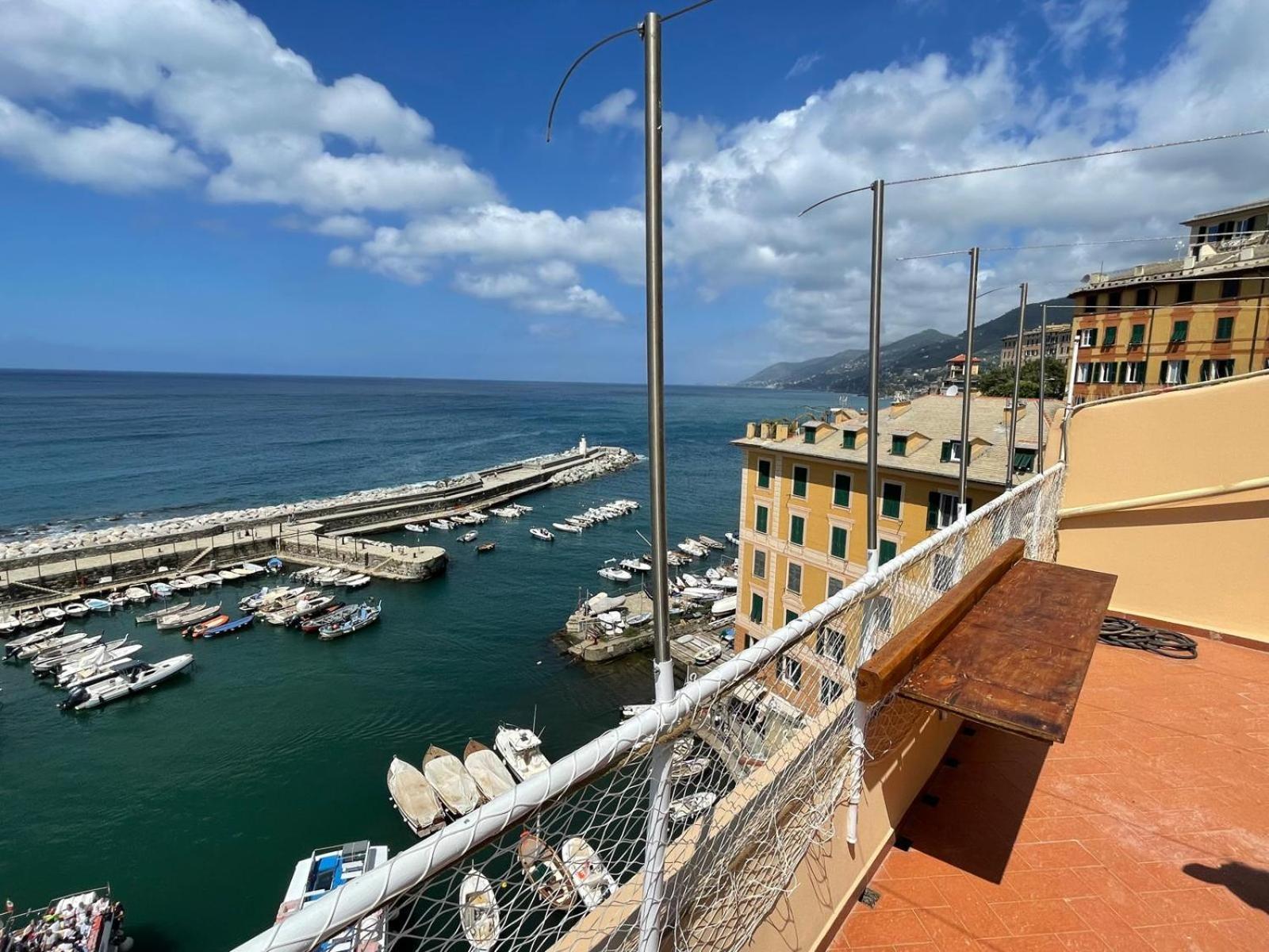 Sea View Camogli Portofino Lejlighed Eksteriør billede