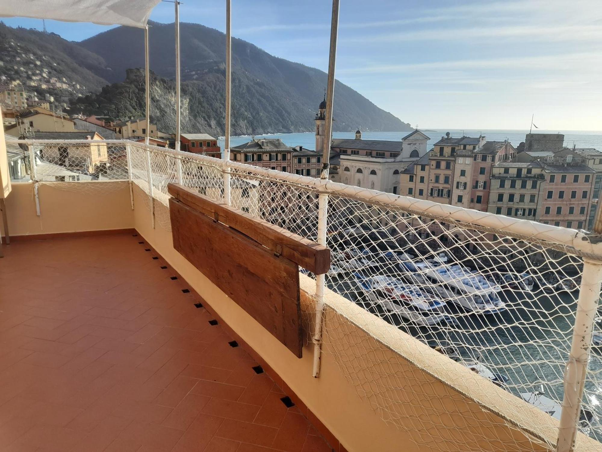 Sea View Camogli Portofino Lejlighed Eksteriør billede